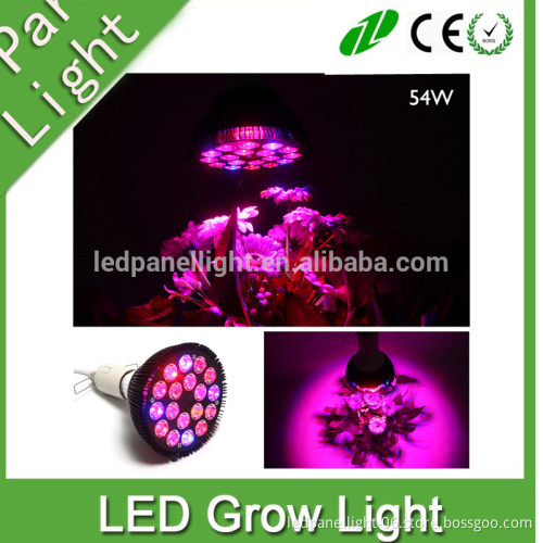 LED Grow Light 12W 54W Plant Grow Lights E27 Growing Bulbs For Garden Greenhouse and Hydroponic Full Spectrum Growing Lamps